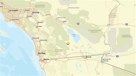 2.5 magnitude earthquake shakes close to Ocotillo Wells, CA on Oct. 27 ...