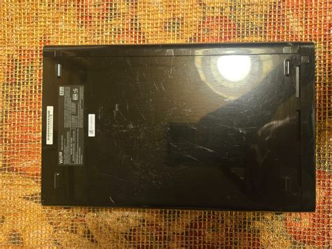 Nintendo Wii U Black 32GB Console Handheld System Complete W Tablet ...