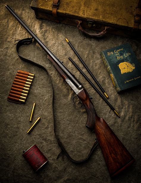 Vintage William Evans .500 Boxlock Ejector Double Rifle