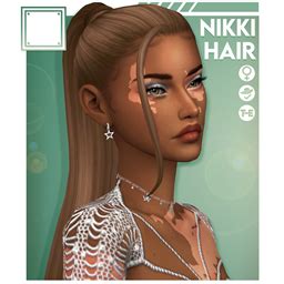 Emma Hair Set - The Sims 4 Create a Sim - CurseForge