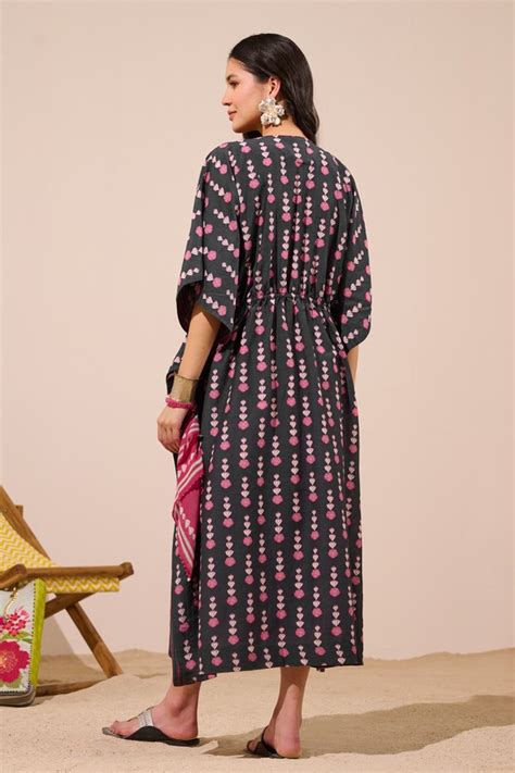 Cabana Soneva Cotton Silk Kaftan