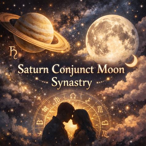 Saturn Conjunct Moon Synastry: Love or Fear?