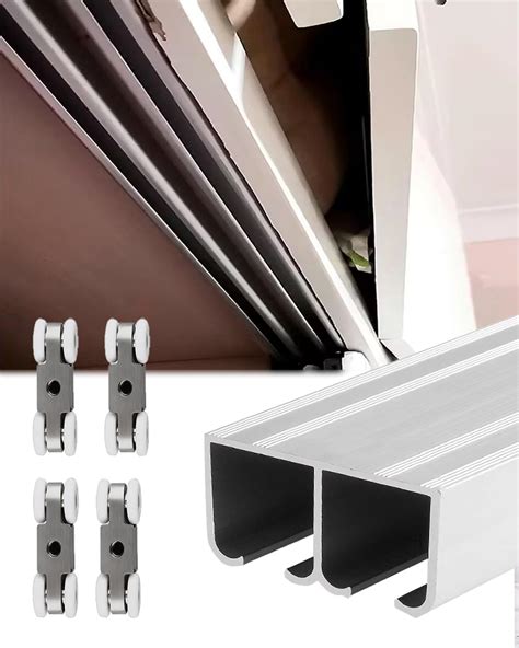 MRVAKDYDI Mosquito Net for Single Beds, Wardrobe Sliding Door Hardware Kit For Double Doors 1000 ...