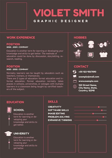 Form Document Business People Text Resume Template Images | Free Photos ...