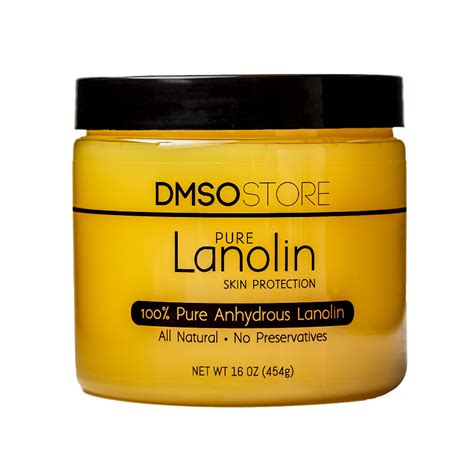 100% Pure USP Grade Anhydrous Lanolin 1 lb. (16 oz.) - Ideal for Creams ...