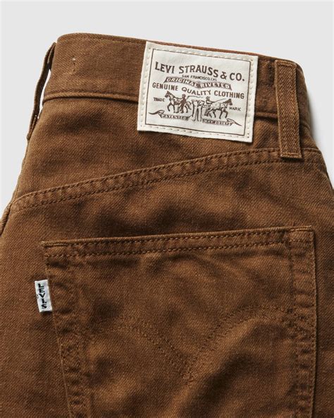 High Rise Baggy Linen Blend Lightweight Women's Shorts - Brown | Levi's® CA