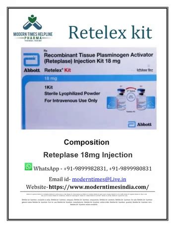 Retelex Kit 18mg Injection at ₹ 15000/piece | Mirel Injection in New ...