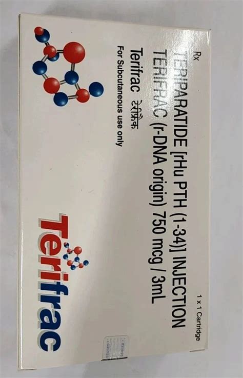 Terifrac Teriparatide 750 Mcg Injection at best price in Bengaluru