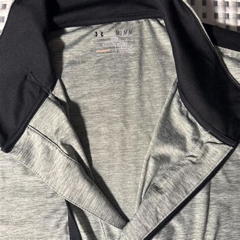 Under Armour men’s athletic quarter-zip pullover in... | Depop