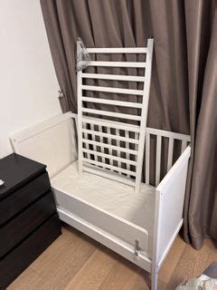 IKEA Sniglar Baby Crib + Ikea spring mattress , Babies & Kids, Baby ...
