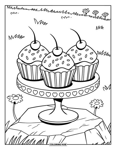 150+ Food Coloring Pages for Kids & Adults (Free Printable PDFs)