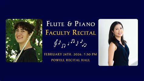 Faculty Recital: Brynna Paros & Louisa Peng, ETSU Martin Center for the ...