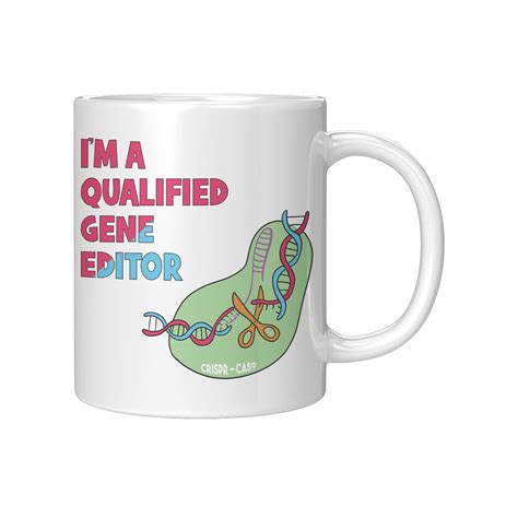 Crispr Cas9 Mug, Gene Editing, PhD Student Graduation Mug, Molecular Biologist, Biomedical ...