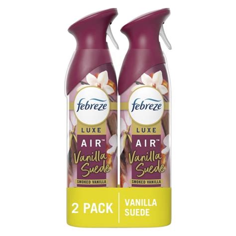 Febreze Air Freshener Spray, Odor-Fighting Room Spray, Vanilla Suede ...