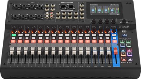 Yamaha MGX16V-B 16 Channel Digital Mixer - Black with Video Thru ...