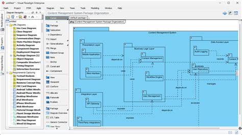 AI Package Diagram Generator | Visual Paradigm AI