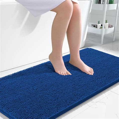 Amazon.com: OLANLY Large Bathroom Rugs 50x30, Soft Absorbent Chenille ...
