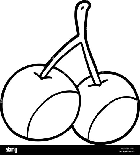 Fruit line drawing Black and White Stock Photos & Images - Alamy