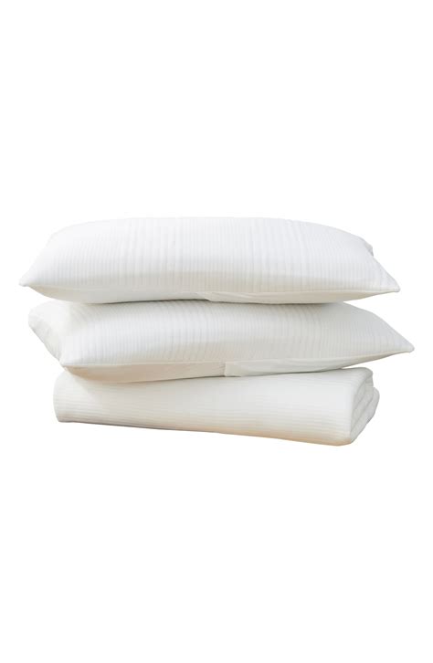 Woven & Weft Channel Stitch 3-Piece Jersey Quilt Set | Nordstromrack