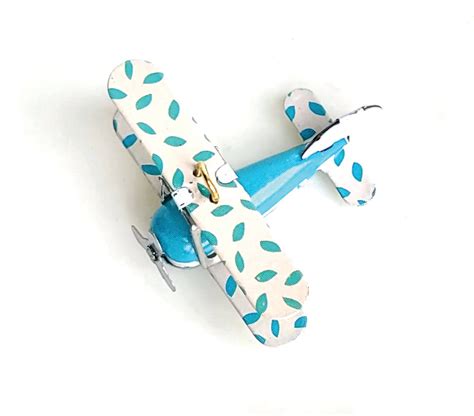 Biplane – Tin Treasures Store