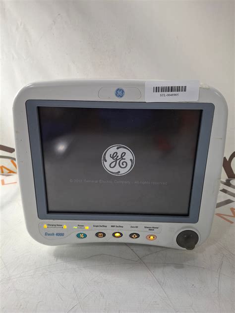 GE Healthcare Dash 4000 - GE/Nellcor SpO2 Patient Monitor