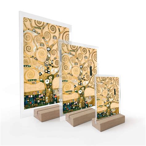 Klimt table display - The tree of life | wall-art.com