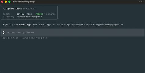 AI for AWS Networking | Part 1: Setting Up Codex with AWS MCP | by ...