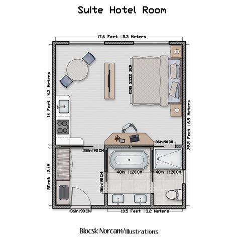 Hotel Room Design: Key Dimensions and Layout Strategies