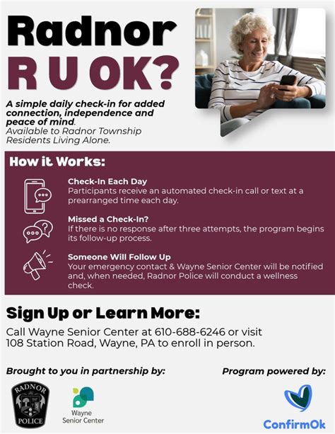 New program in Radnor is helping keep an eye on seniors