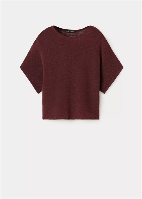 Jersey punto manga corta - Mujer | MNG Ecuador