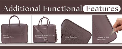 Dash Designs Premium Laptop Bag 15.6 Inch for Men | Saffiano PU ...