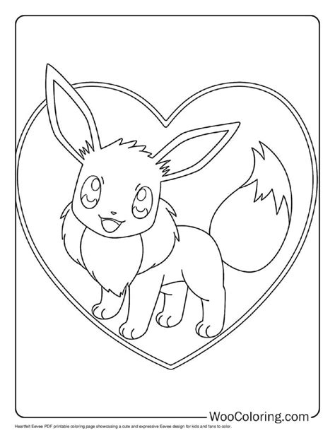 Halloween Eevee Coloring Page