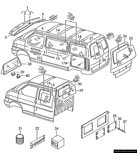 Volkswagen Side Window (Insul. Glass) 703845332K - LLLParts