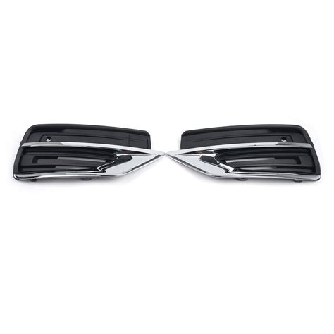 2x Chrome Front Bumper Fog Light Grille 31663539 31663540 For Volvo ...