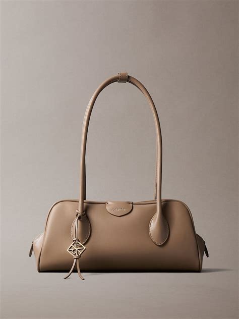 Buy Calvin Klein Nude Shoulder Bag Coated Fabric from Next India