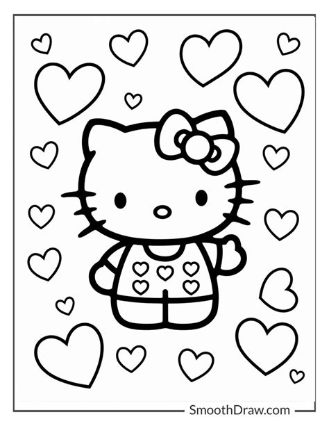 Drawing Hello Kitty Coloring Pages - Auto News