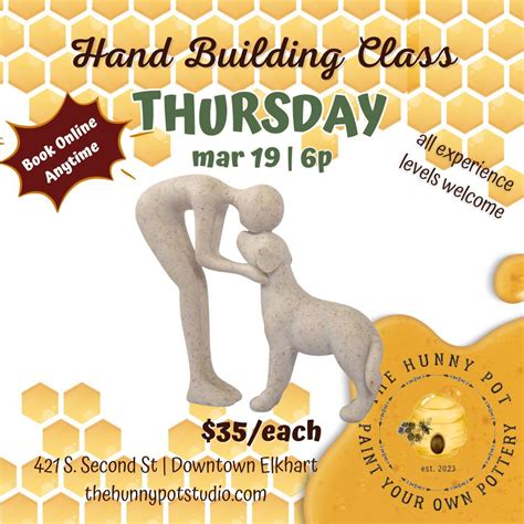 🐶🤎 Man’s Best Friend – Clay Class! 🤎🐶, 421 Second St. Suite B, Elkhart ...