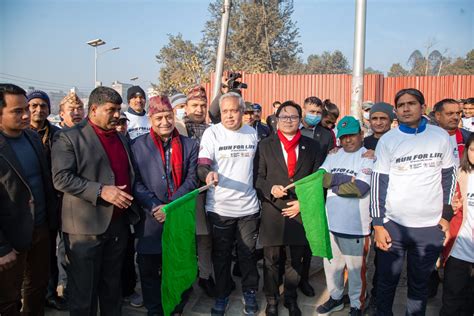 Indian Embassy in Kathmandu organises 'Run for LiFE' marathon to ...