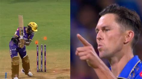 IPL 2025: Trent Boult Strikes Early For Mumbai Indians, Dismisses Sunil ...