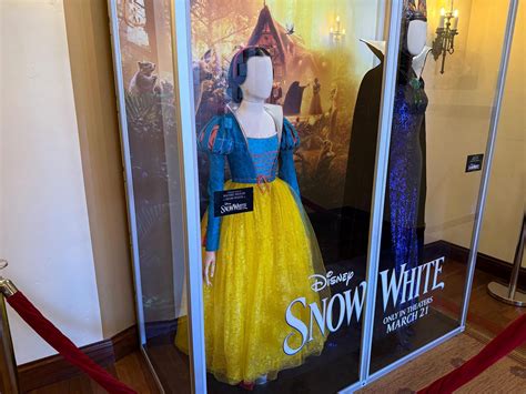 Screen-Used 'Snow White' Costumes on Display at Disneyland Resort