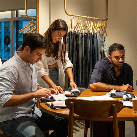 Blue Cotton Modal Striped Shirt – Bombay Shirt Company