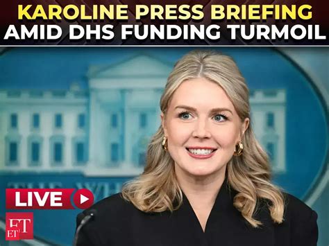 LIVE | White House press secretary Karoline Leavitt press briefing amid ...