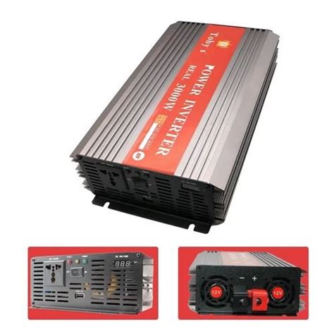 Toby's 3000W Car Power Inverter 12V to 220V Ac Power Converter, LED ...