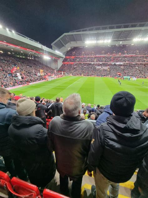 Anfield, section KM, home of Liverpool FC, page 1