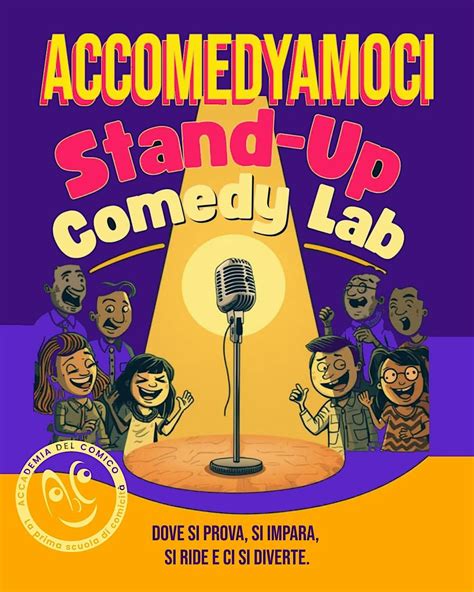 ACCOMEDYAMOCI Comedy Lab, Accademia del Comico, Milano, 7 February 2026 ...