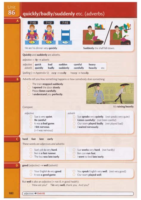 Unit 86: Adverbs and Their Usage in Sentences (Comp Sup) - Studocu