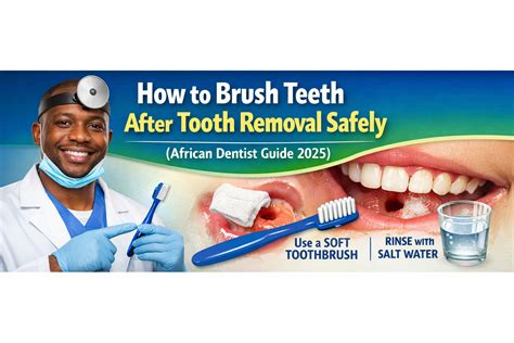 How to Brush Teeth After Tooth Removal Safely (African Dentist Guide 2025) | Cebu Dental Implants