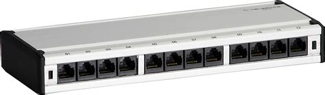 Patchbox Telesafe Mini 12×RJ45/u cat.6 LSA 236×33×89mm aluminium - Otto ...