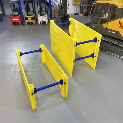 🚁 Trench shoring 1/14・ STL File for 3D printing・Cults