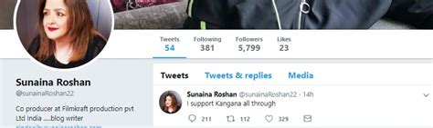 Kangana Ranaut's Sister Rangoli Chandel Says That Sunaina Roshan Was ...